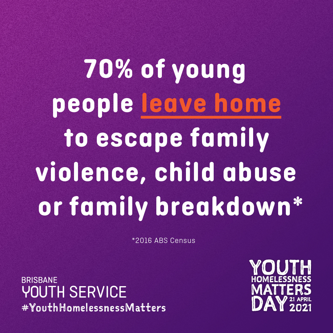 Youth Homelessness Matters Day - Brisbane Youth Service