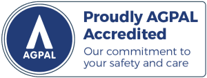 Proudly AGPAL Accredited. Our commitment to your safety and care.