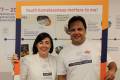 Brisbane Youth Service CEO Pam Barker with Patron Steve Renouf