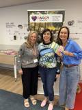 Jordan McCarthy, Pam Barker and Victoria Parker