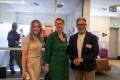 Jacqui Butler and Celia Jones from OnTalent, with Jason Olsson-Seeto from Multicultural Australia