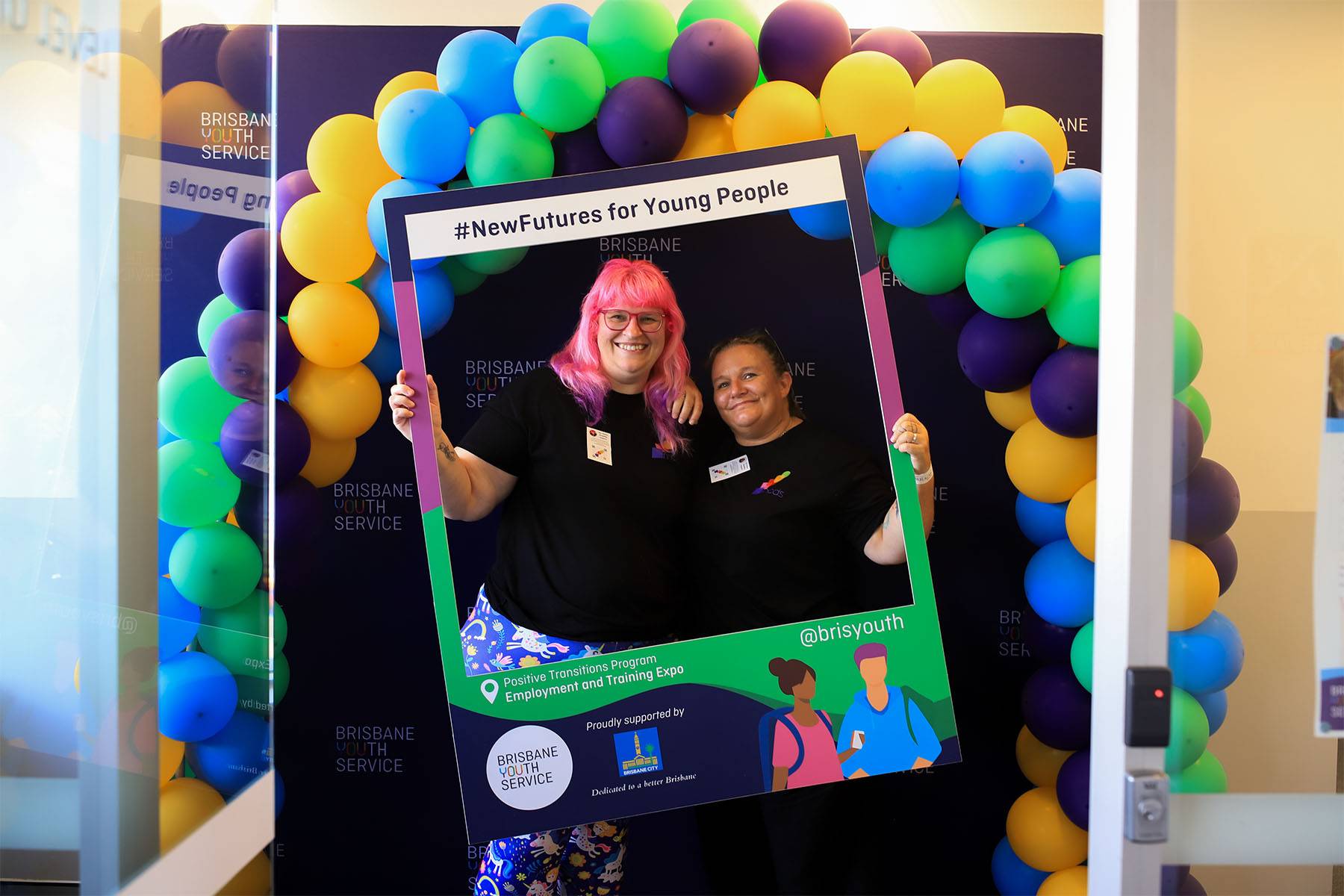 My Choice Disability Support representatives at the PTP Expo