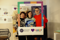 Counsellor Vicki Howard, Brisbane Youth Service CEO Pam Barker, and Head of Policy and Principal Advisor to the Minister for Housing, Public Works and Youth Christien Duffey